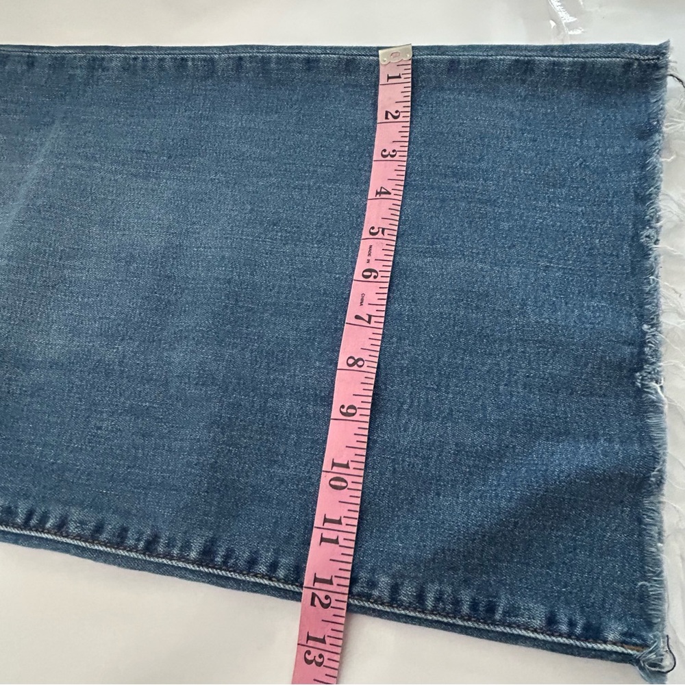 KUT From The Kloth Meg Fab Ab Wide Leg Jeans Womens 14 Cropped Frayed Stretch - Picture 11 of 15